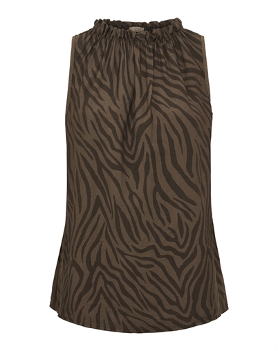 Marta Du Chateau - MDCLucina Top - Brown